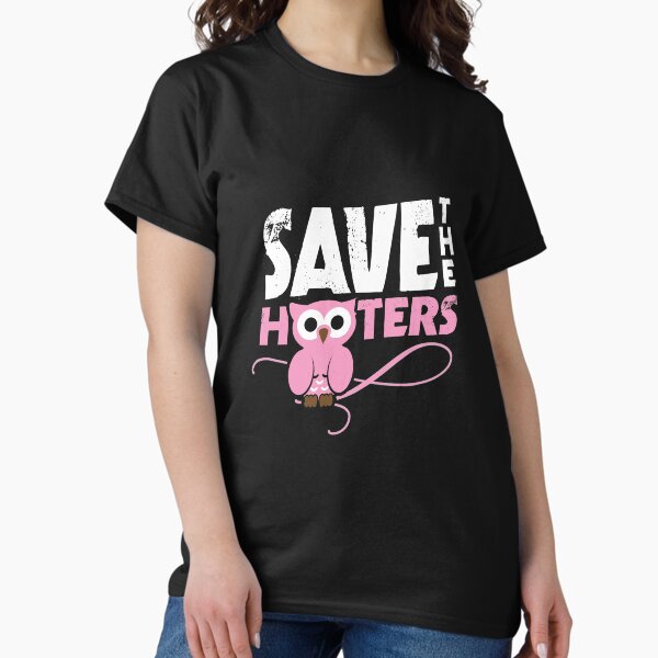 Item preview, Save the hooters breast cancer designed and sold by mederDESIGNS.
