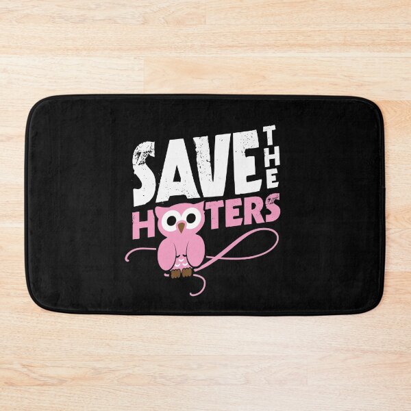 Item preview, Save the hooters breast cancer designed and sold by mederDESIGNS.