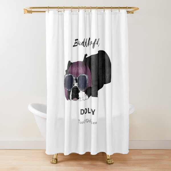 Buddhaful Dolly  Shower Curtain