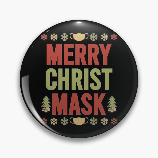 Item preview, MERRY CHRISTMASK designed and sold by Dwarf-Monkey.