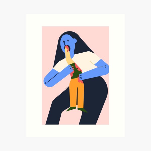 Item preview, Flat Goya Rendition designed and sold by mimi-claire.