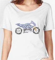 Camiseta ancha para mujer Tipografía MotorBike - MotoGP - Yamaha