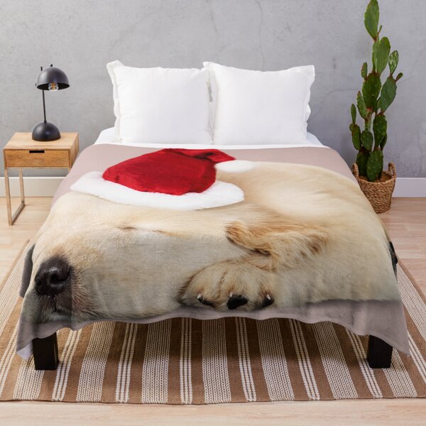 Item preview, Cute Golden Retriever Christmas Puppy designed and sold by Borislav Shekerdzhiyski.