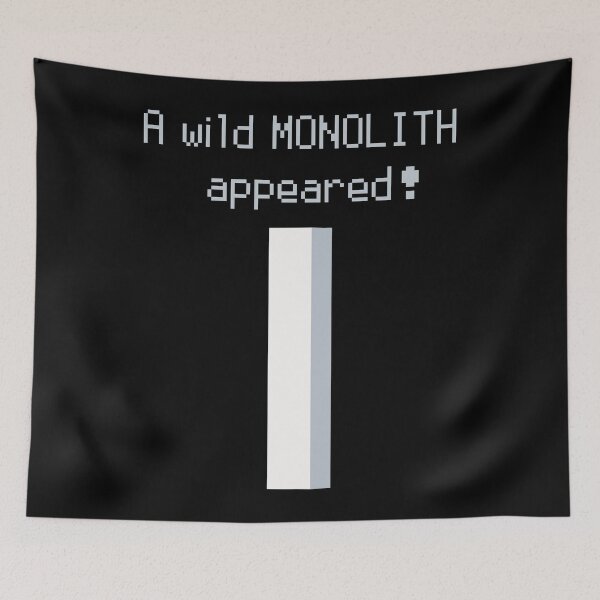 Item preview, A Wild Monolith Appeared! designed and sold by Legit Hooligan.