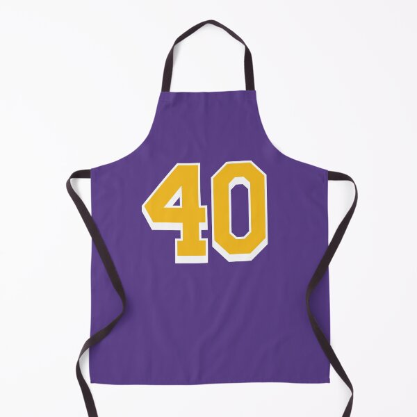Item preview, 40 Yellow Number forty Purple Basketball Jersey designed and sold by elhefe.