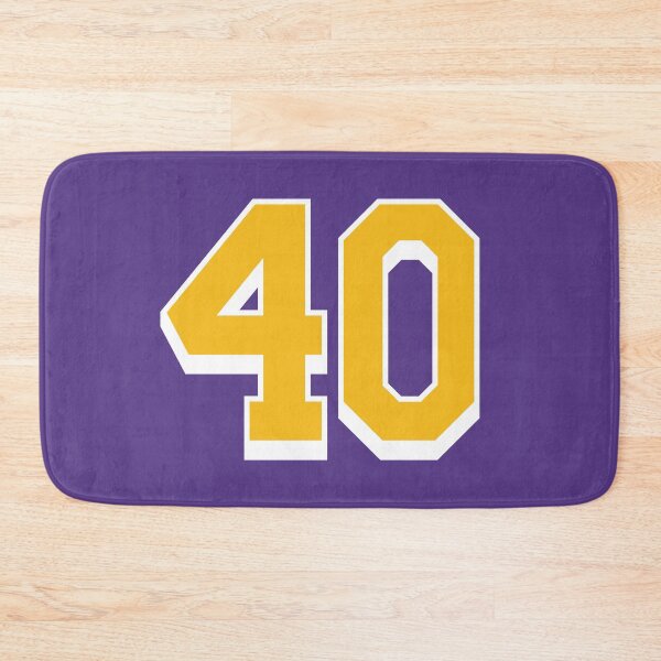 Item preview, 40 Yellow Number forty Purple Basketball Jersey designed and sold by elhefe.