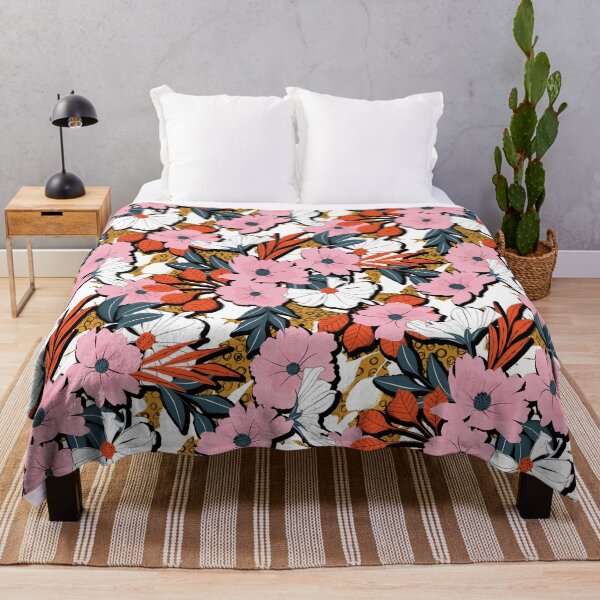 Item preview, Mustard Sketched Modern Floral designed and sold by gabrielleneil.