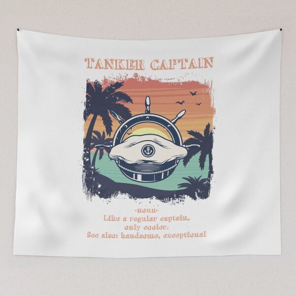Item preview, TANKER CAPTAIN Awesome Gifts designed and sold by yeknow.