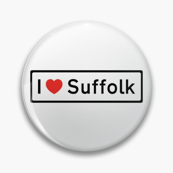 Item preview, I Love Suffolk! designed and sold by DoodleDashCollective.