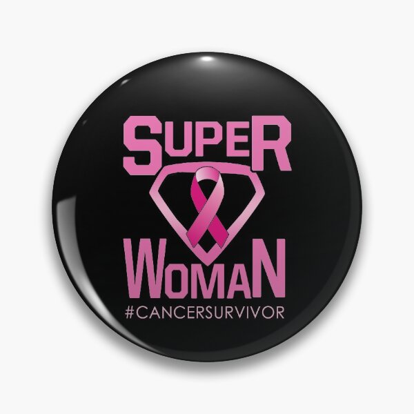 Item preview, Super woman wears pink ribbon designed and sold by mederDESIGNS.