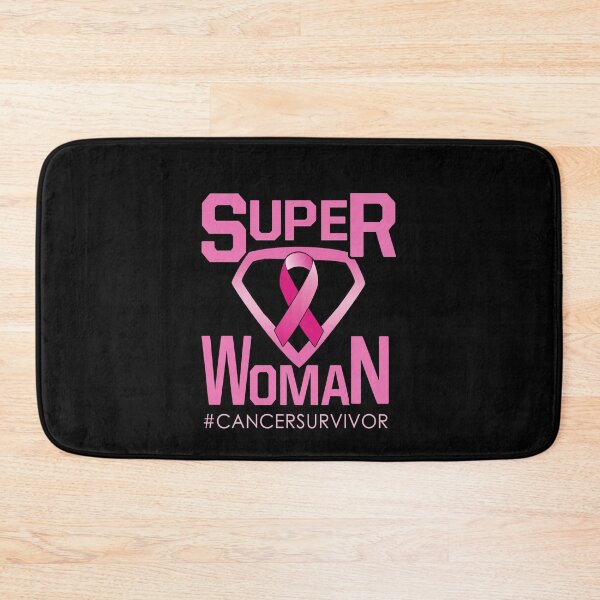 Item preview, Super woman wears pink ribbon designed and sold by mederDESIGNS.