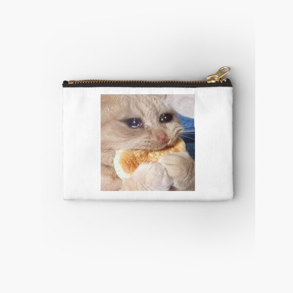 Item preview, Crying cookie cat meme, funny meme, designed and sold by ElevenGraphics.