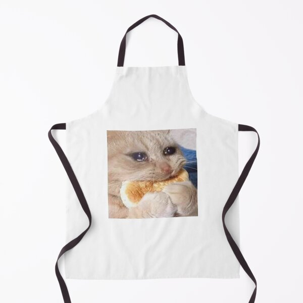 Item preview, Crying cookie cat meme, funny meme, designed and sold by ElevenGraphics.