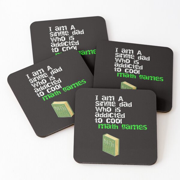 Item preview, Black I Am A Single Dad Who Is Addicted To Cool Math Games designed and sold by DamaliePierre.