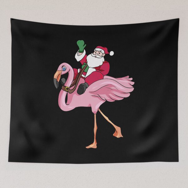Item preview, Santa Claus Riding On A Flaming Funny Christmas design Gift designed and sold by Manisma Road.