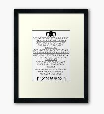 Prophecy of the Dragonborn Framed Print
