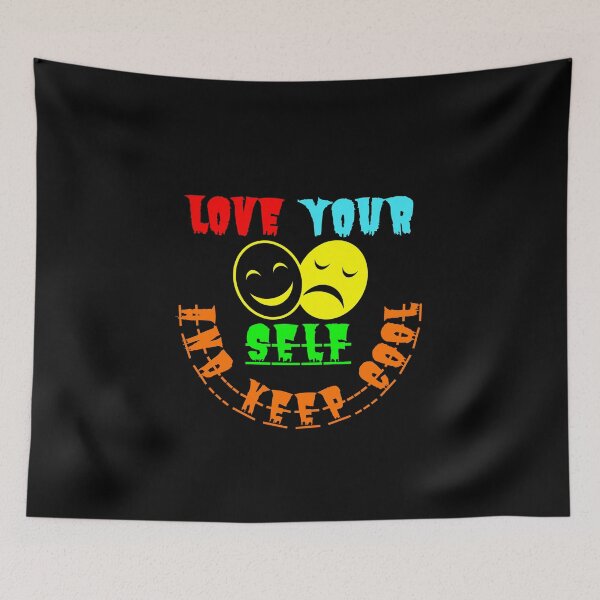 Item preview, LOVE YOURSELF AND KEEP COOL designed and sold by Caesar-store.