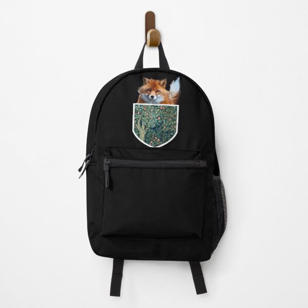 Item preview, RED FOX ,GREEN LEAVES,FOLIAGE FAKE POCKET designed and sold by BulganLumini.