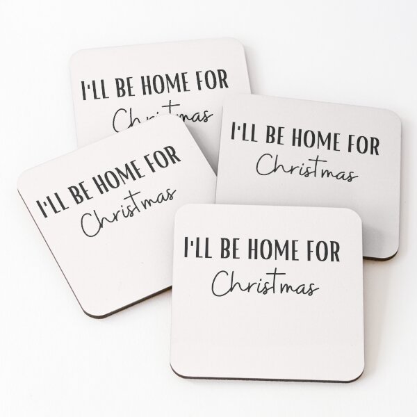 Item preview, I'll Be Home For Christmas - Christmas - gift for men and women designed and sold by Zakaria Elabadaoui.