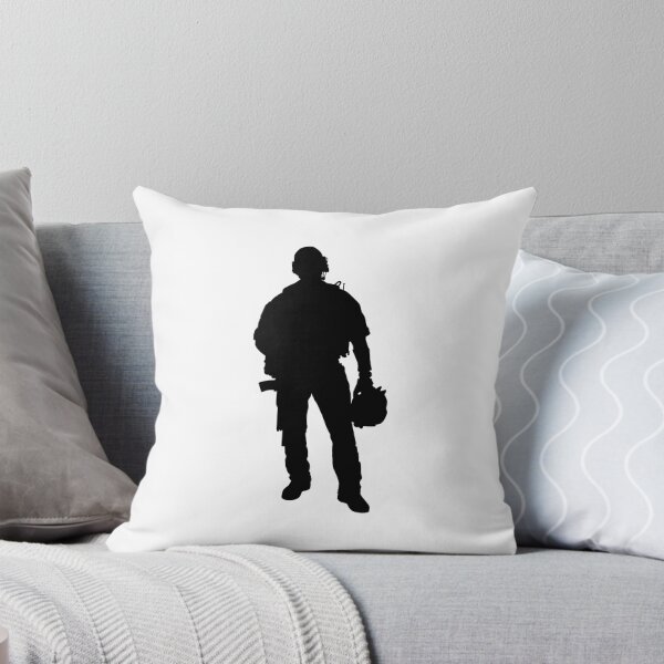 Item preview, Male soldier standing up and in full equipment and armament, fully automatic machine gun in hand such as the special forces, marines army and ksk, GRU, Sajeret. Isolated realistic silhouette designed and sold by Marcin Adrian.