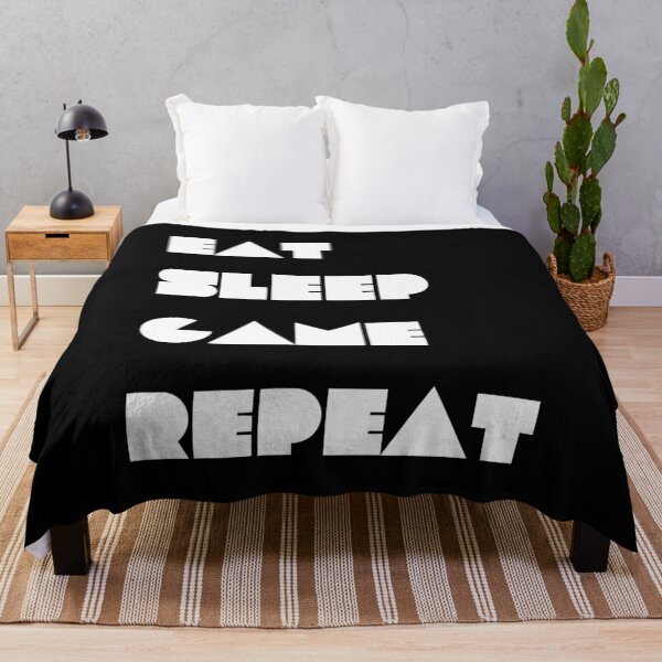 Item preview, Eat, sleep, game, repeat, gaming designed and sold by OMdesigns93.