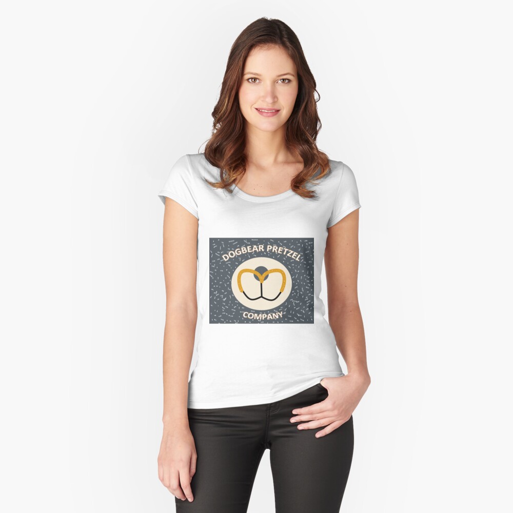 Item preview, Fitted Scoop T-Shirt designed and sold by Dogfacedchicken.