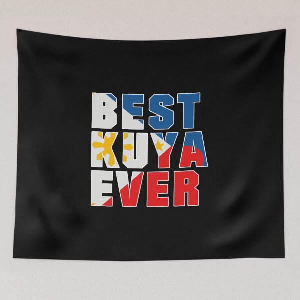Item preview, Best Kuya Ever Philippine Flag designed and sold by FilipinoMerch.