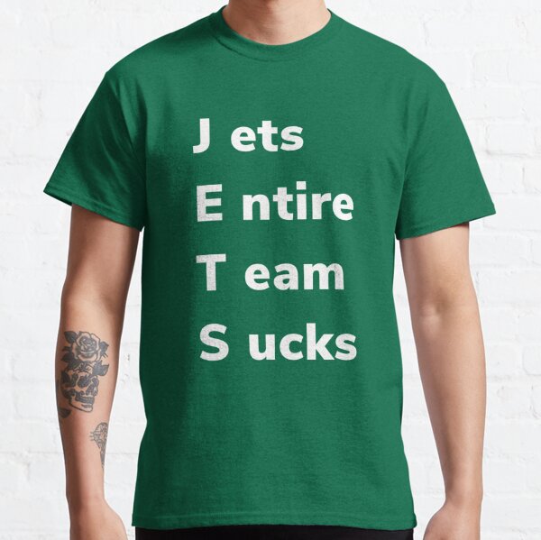 Jets Suck Men's T-Shirts for Sale