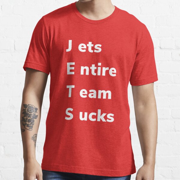 Jets Suck Men's T-Shirts for Sale