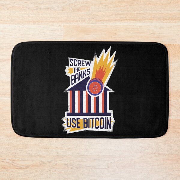 Item preview, Screw the Banks - Use Bitcoin designed and sold by TSlayerMerch.