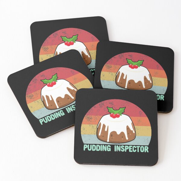 Item preview, Retro Christmas Figgy Pudding Inspector designed and sold by Kawaiindoodle.
