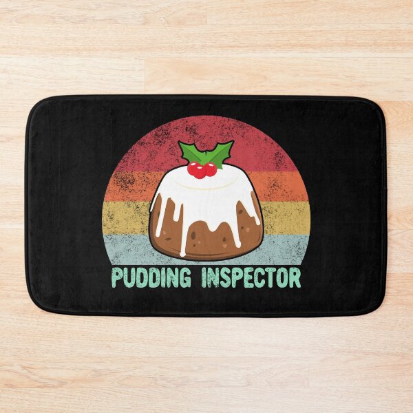 Item preview, Retro Christmas Figgy Pudding Inspector designed and sold by Kawaiindoodle.
