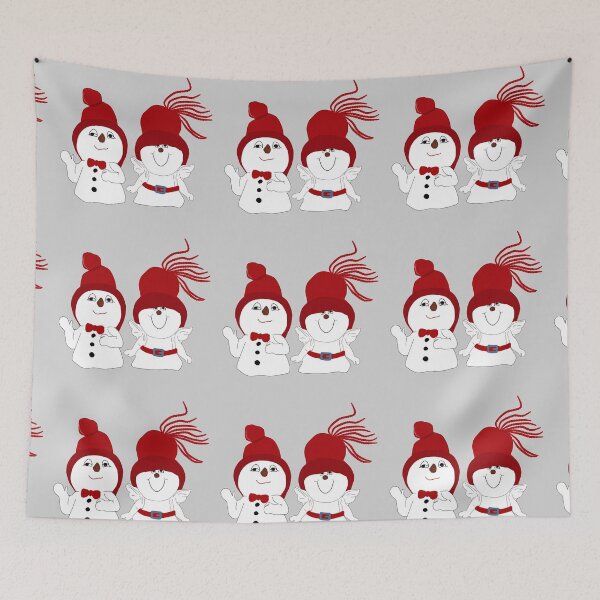 Item preview, Cute Christmas Snowman designed and sold by wiwiart.