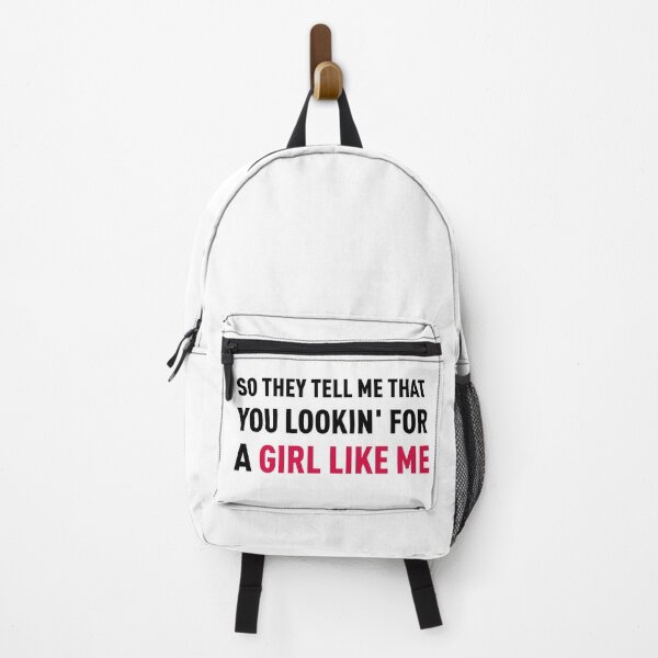 Shakira GIRL LIKE ME Backpack for Sale by ClaudiaGrosso