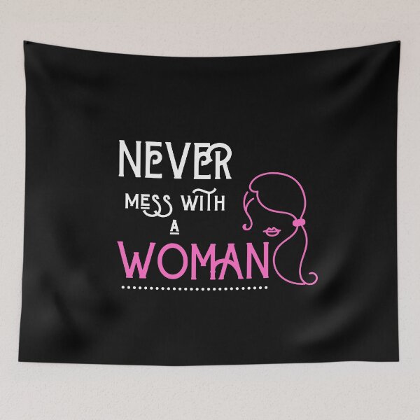 Item preview, Never mess with a woman designed and sold by MyTrendStore.
