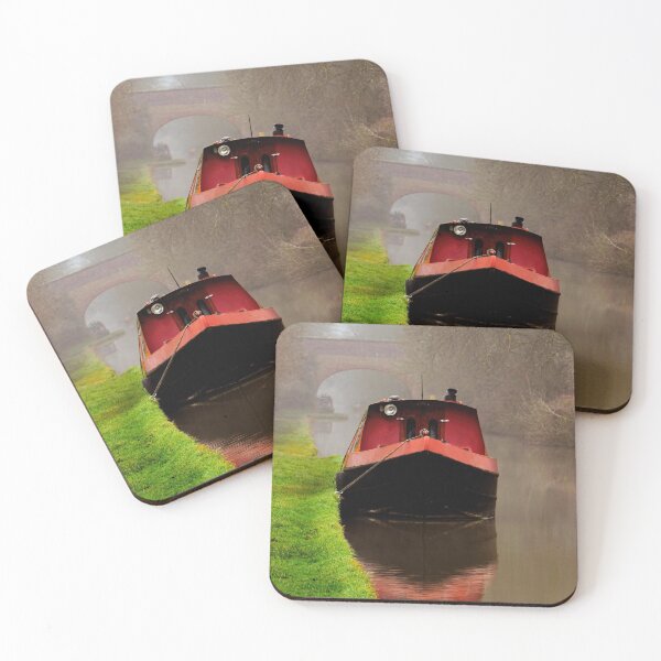 Item preview,  Narrowboat on the Canal designed and sold by Avril Harris.
