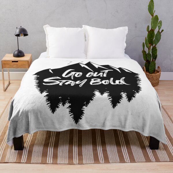 Item preview, Go out stay bold ! - outdoors mountain design designed and sold by MK3DESIGN.