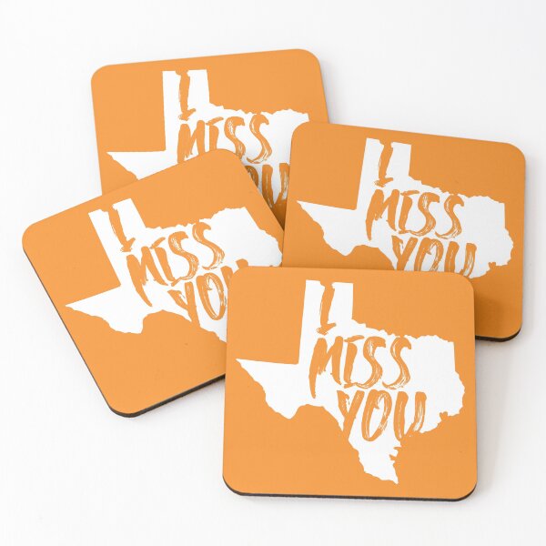 Item preview, Texas I Miss You My Home American State Orange Map Tx designed and sold by elhefe.