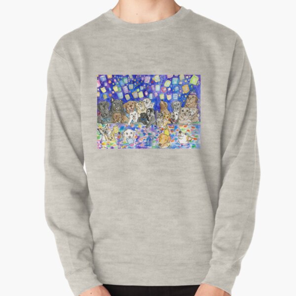 Magic Lantern Cats and Dogs Pullover Sweatshirt