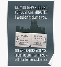 Blue - Downton Abbey Poster