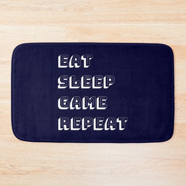 Item preview, Eat, Sleep, Game, Repeat, Retro designed and sold by OMdesigns93.