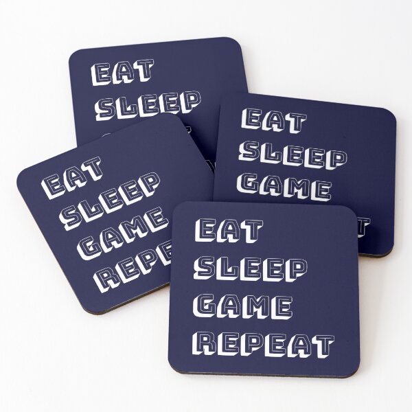 Item preview, Eat, Sleep, Game, Repeat, Retro designed and sold by OMdesigns93.