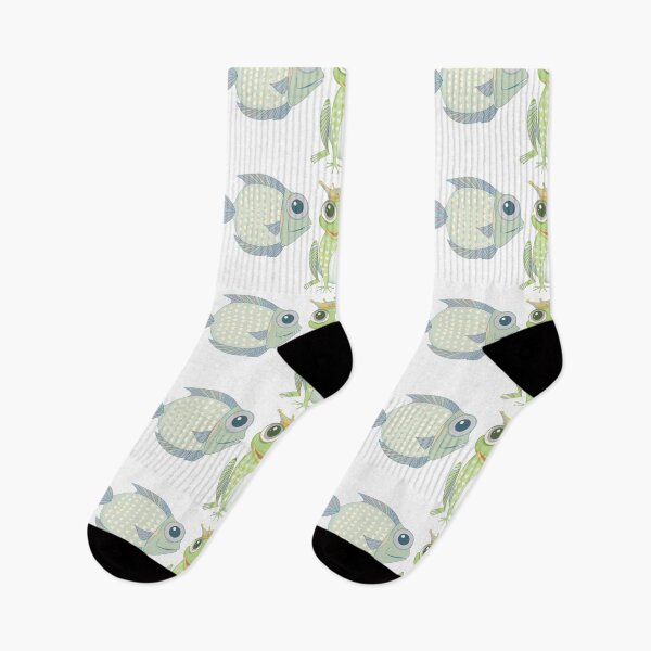 Item preview, Fish Frog Fish designed and sold by Jean Gregory Evans.