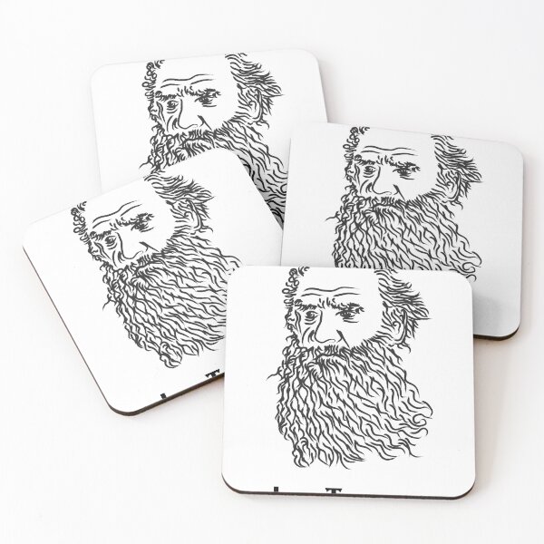 Item preview, Writing with Leo Tolstoy designed and sold by JamesinShirts.