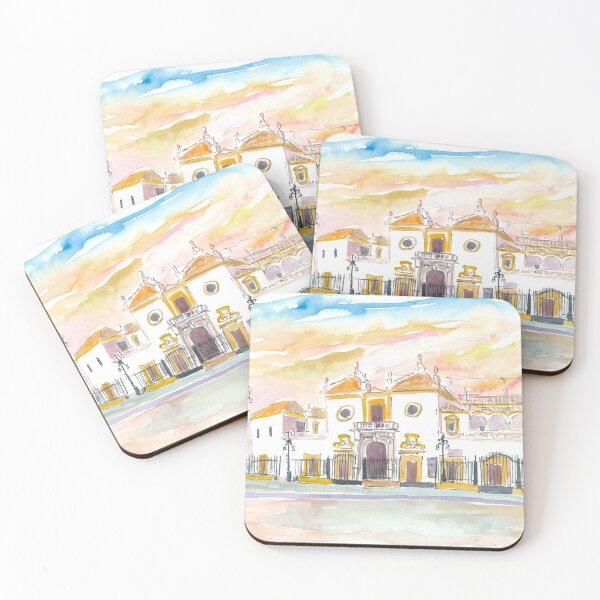 Item preview, Seville Plaza De Toros Maestranza In Andalusia Spain designed and sold by artshop77.
