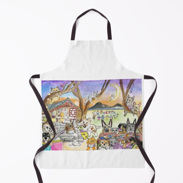 Item preview, Korean Chuseok Autumn Festival designed and sold by HappyPawtraits.