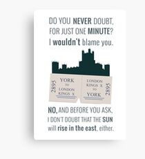 Downton Abbey Canvas Print