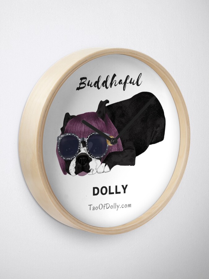 Thumbnail 2 of 4, Clock, Buddhaful Dolly designed and sold by TaoOfDolly.