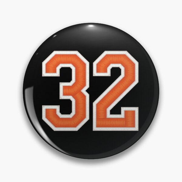 Item preview, Sports Number 32 Jersey thirty-two Orange designed and sold by elhefe.