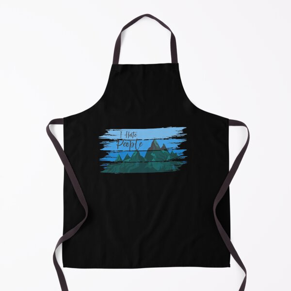 Item preview, Retro Vintage I hate people hate people mountains designed and sold by maddinstgt.